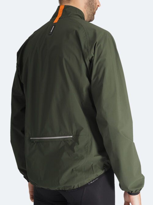 Chaqueta impermeable ciclismo hombre Pandera verde - Imagen 7