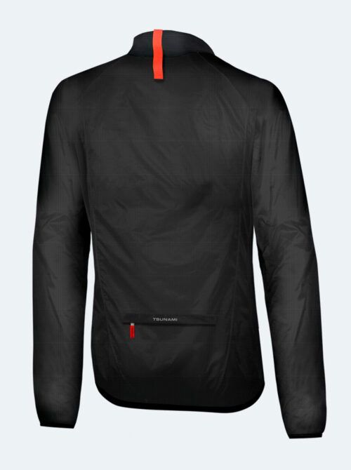 Chaqueta impermeable ciclismo hombre Pandera negra - Imagen 8