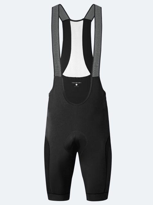 Culotte ciclismo hombre Mortirolo negro