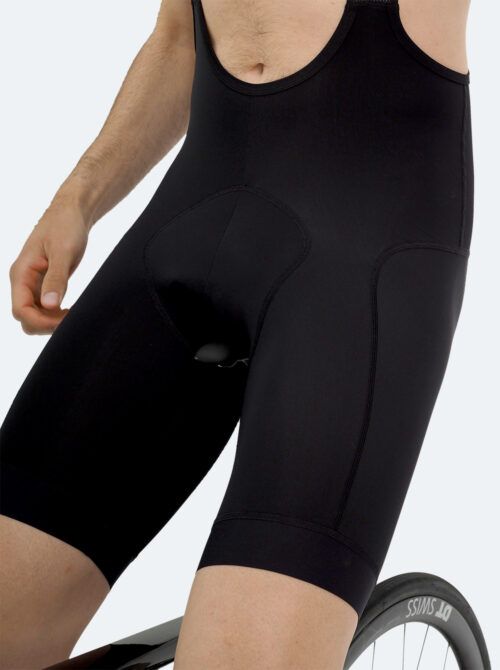 Culotte ciclismo hombre Mortirolo negro - Imagen 3
