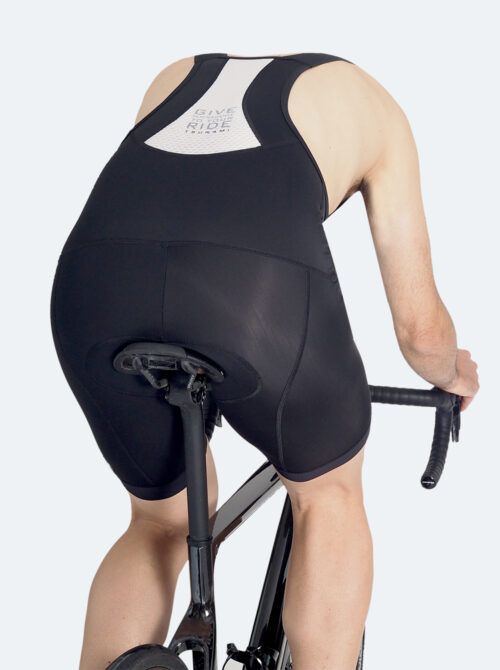 Culotte ciclismo hombre Mortirolo negro - Imagen 5
