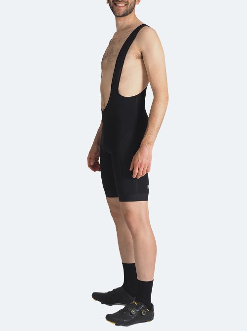 Culotte ciclismo hombre Mortirolo negro - Imagen 7