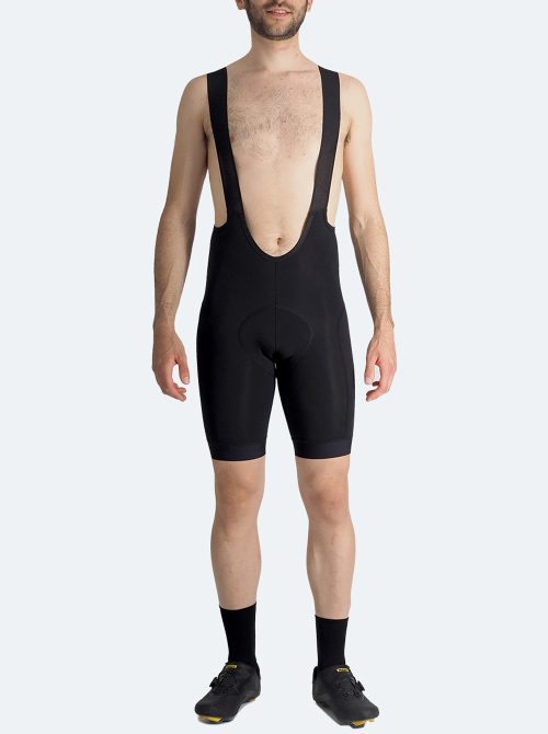 Culotte ciclismo hombre Mortirolo negro - Imagen 6