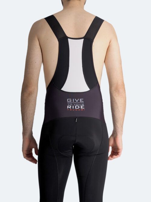 Culotte largo ciclismo hombre Salient negro - Imagen 3