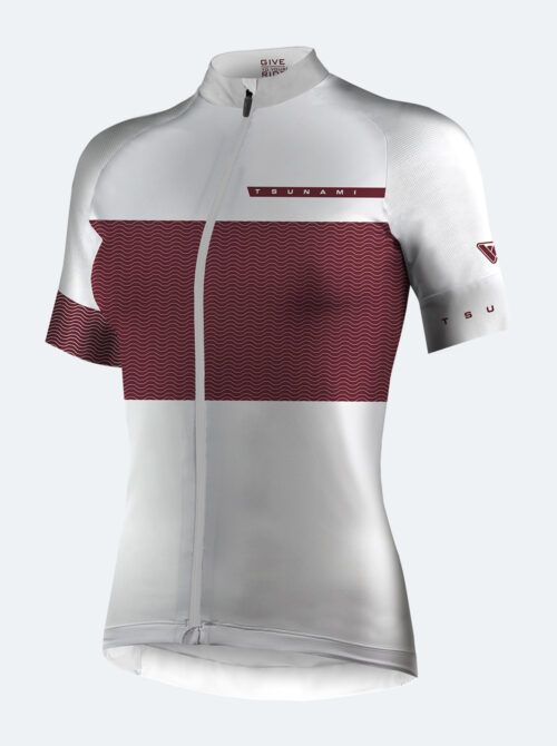 Maillot ciclismo mujer La Madeleine blanco