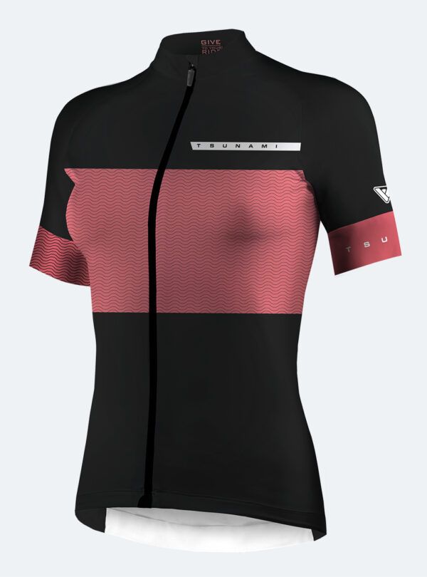 Maillot ciclismo mujer La Madeleine negro