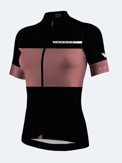 Maillot ciclismo mujer La Madeleine negro - Imagen 3
