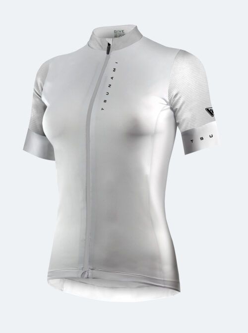 Maillot ciclismo mujer Monte Grappa blanco