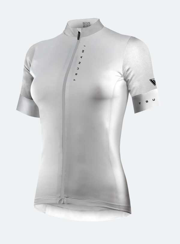 Maillot ciclismo mujer Monte Grappa blanco