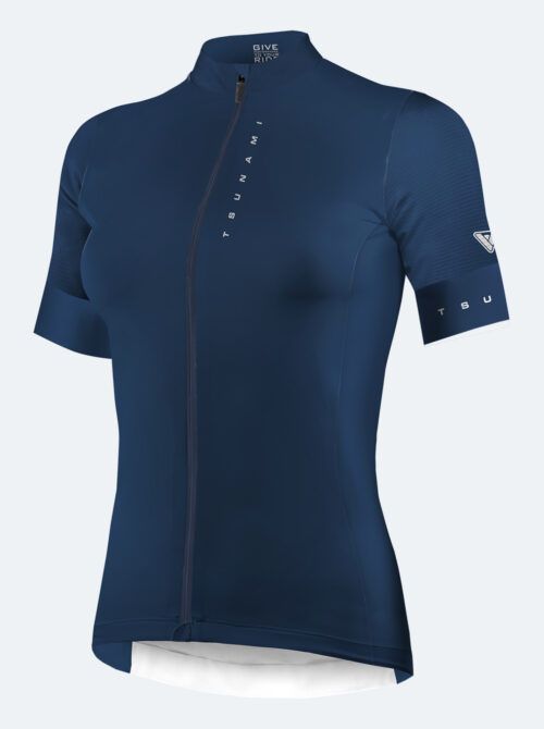 Maillot ciclismo mujer Monte Grappa azul