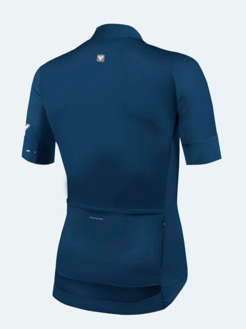 Maillot ciclismo mujer Monte Grappa azul - Imagen 4