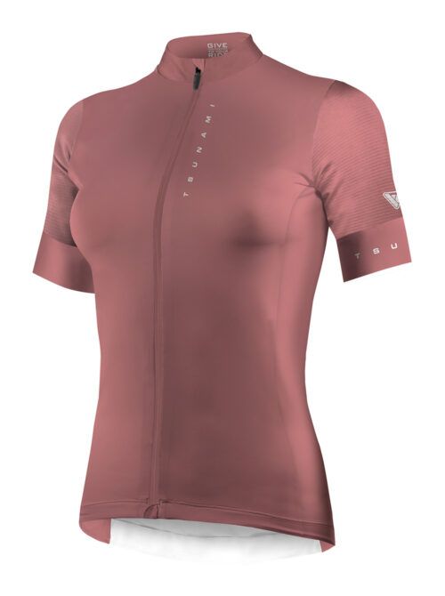 Maillot ciclismo mujer Monte Grappa salmón - Imagen 4