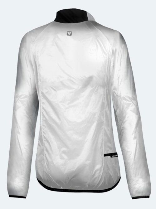 Chaqueta ciclismo mujer Giau blanca - Imagen 7