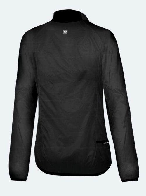 Chaqueta ciclismo mujer Giau negra - Imagen 4