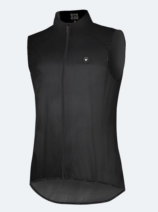 chaleco ciclismo mujer negro