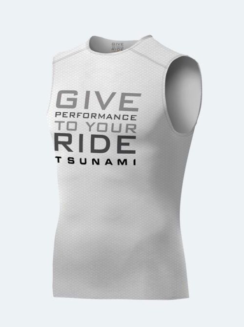 Camiseta interior ciclismo hombre Lavadero blanca