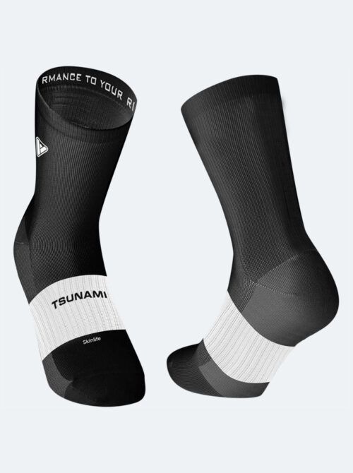 Calcetín ciclismo unisex Ariège negro