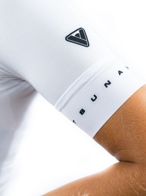 Maillot ciclismo mujer Monte Grappa blanco - Imagen 5