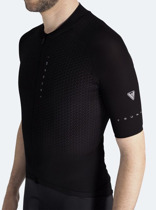 Maillot ciclismo hombre Angliru negro - Imagen 6