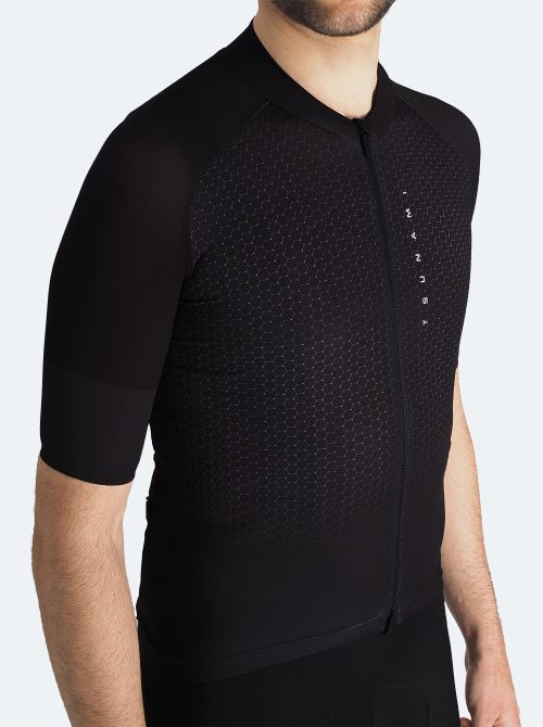 Maillot ciclismo hombre Angliru negro - Imagen 4
