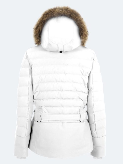 Chaqueta esquí mujer Majestic blanco - Imagen 3
