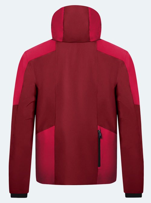 Chaqueta esquí hombre Olympic granate-rojo - Imagen 3