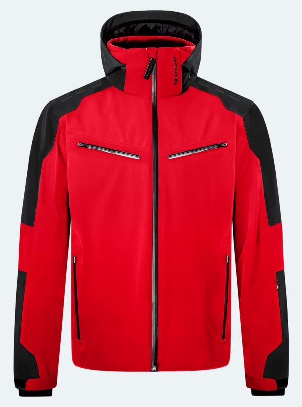 Chaqueta esquí hombre Predator rojo