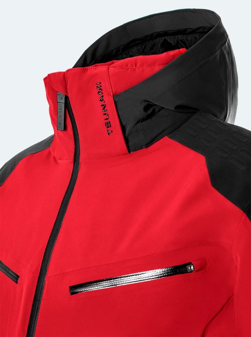 Chaqueta esquí hombre Predator rojo - Imagen 4
