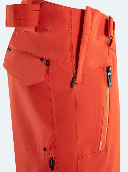Pantalón esquí hombre Peak naranja - Imagen 5