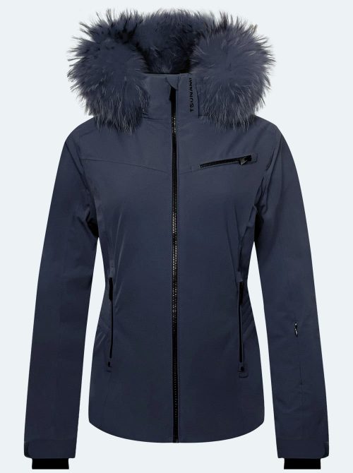 Chaqueta esquí mujer Grace azul
