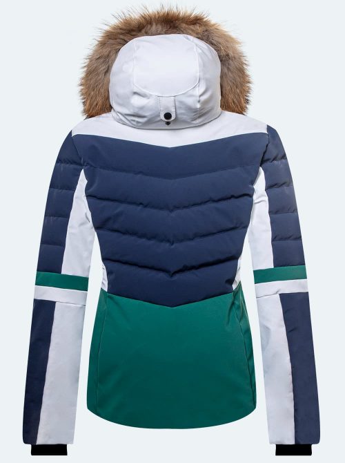 Chaqueta esquí mujer Olympic verde - Imagen 3