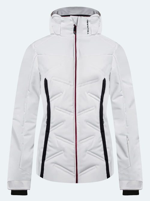Chaqueta esquí mujer Vermont blanco