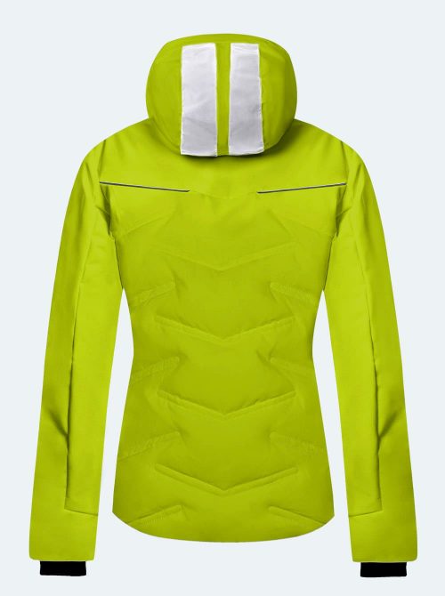 Chaqueta esquí mujer Vermont amarillo - Imagen 3