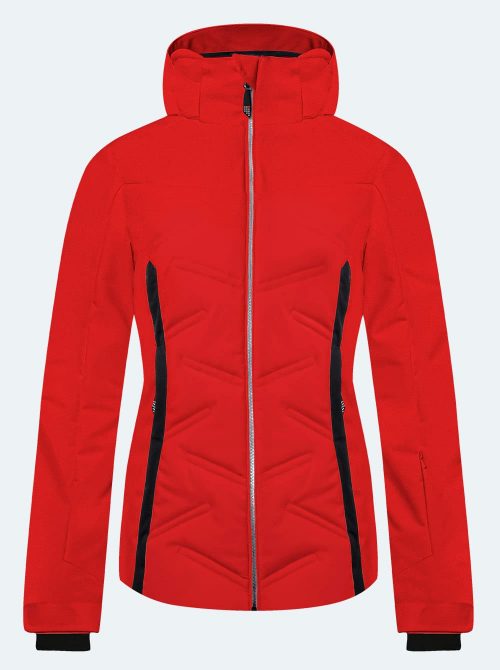 Chaqueta esquí mujer Vermont rojo