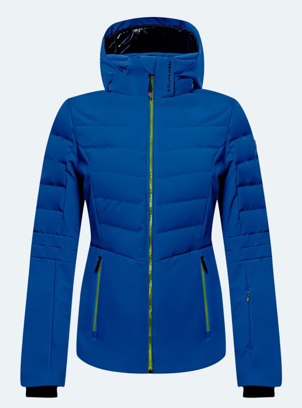 Chaqueta esquí mujer Royal azul