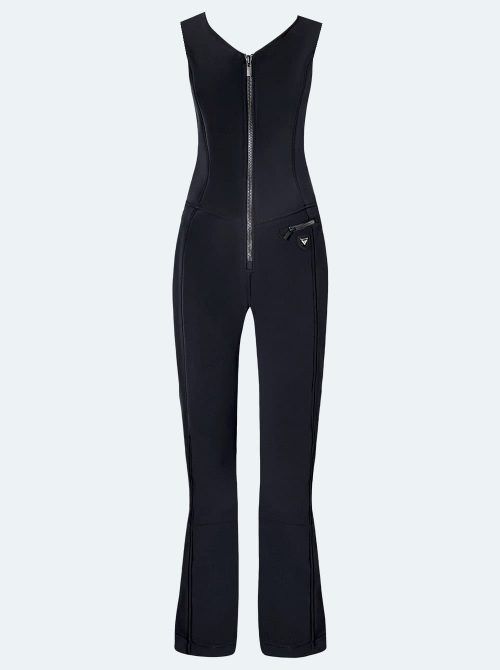 Mono esquí sin mangas mujer Sportive negro