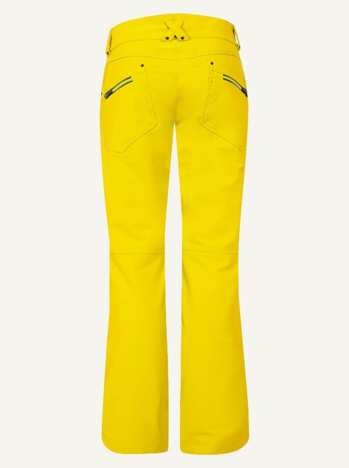 Pantalón esquí mujer Power DX amarillo - Imagen 3
