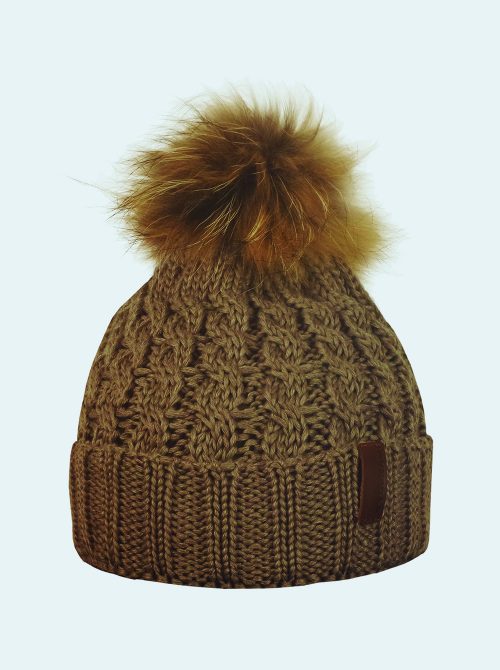 Gorro Martina marrón