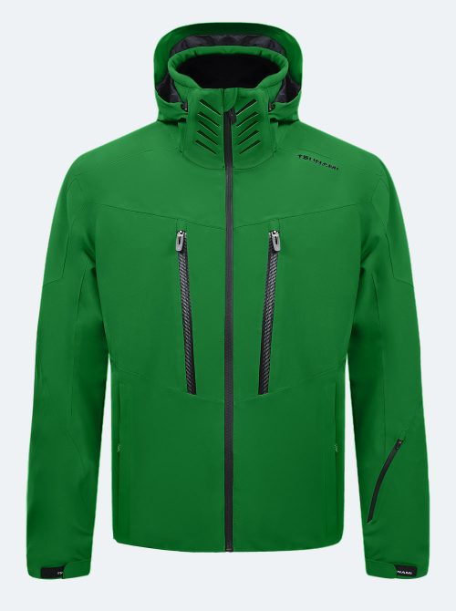 Chaqueta esquí hombre Dominate verde