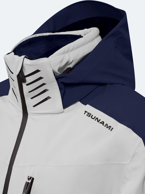 Chaqueta esquí hombre Predator DX marino-blanco - Imagen 4