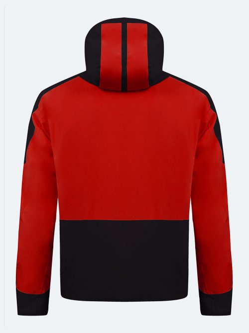 Chaqueta esquí hombre Predator negro-rojo - Imagen 3