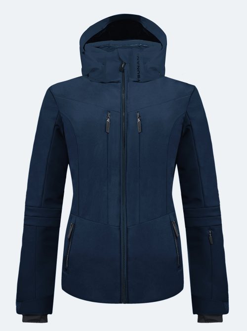 Chaqueta esquí mujer Shadow marino