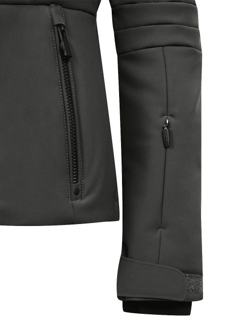 Chaqueta esquí mujer Grace negra - Imagen 4