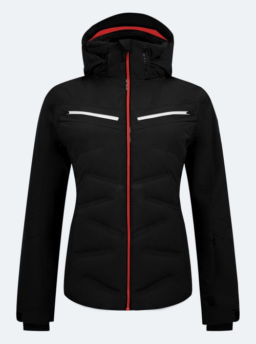 Chaqueta esquí mujer Vermont negra