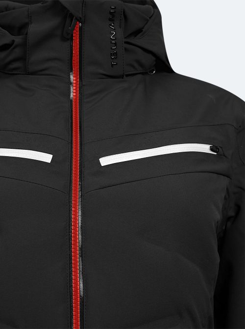 Chaqueta esquí mujer Vermont negra - Imagen 4