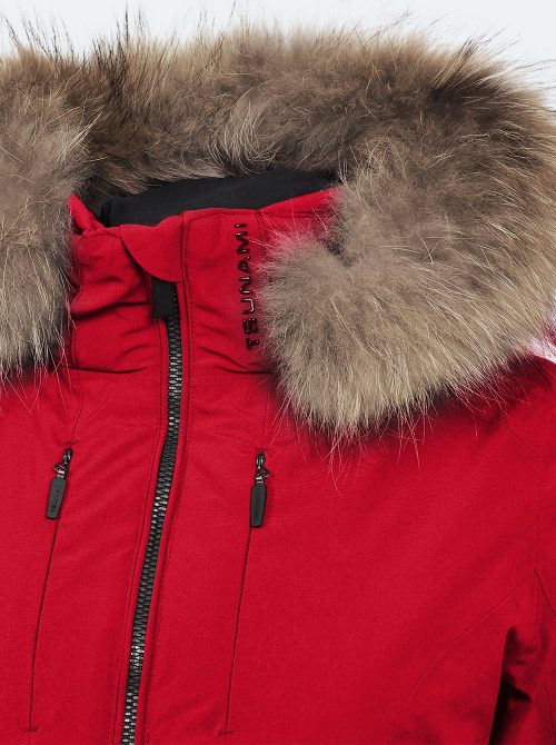 Chaqueta esquí mujer Majestic roja - Imagen 4