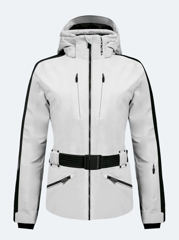 Chaqueta esqui mujer blanca
