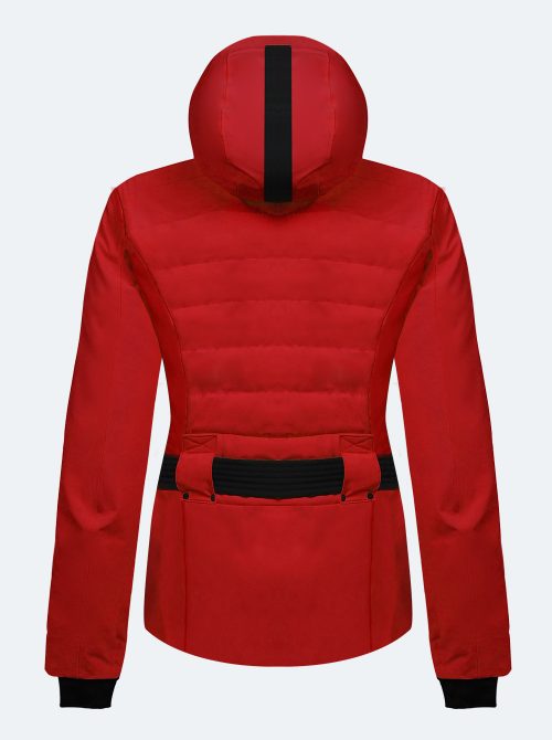 Chaqueta esquí mujer Elegant roja - Imagen 3