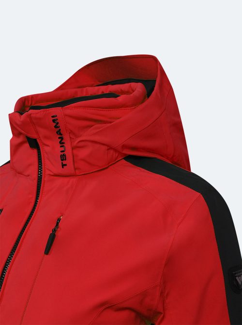 Chaqueta esquí mujer Elegant roja - Imagen 5