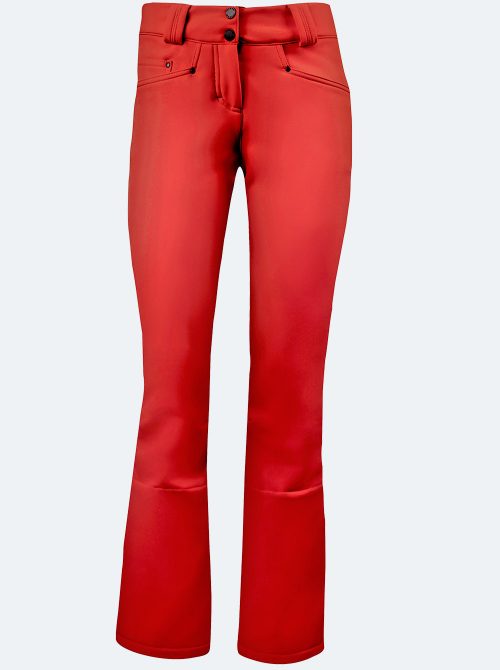 Pantalón esquí lástex mujer Angie rojo
